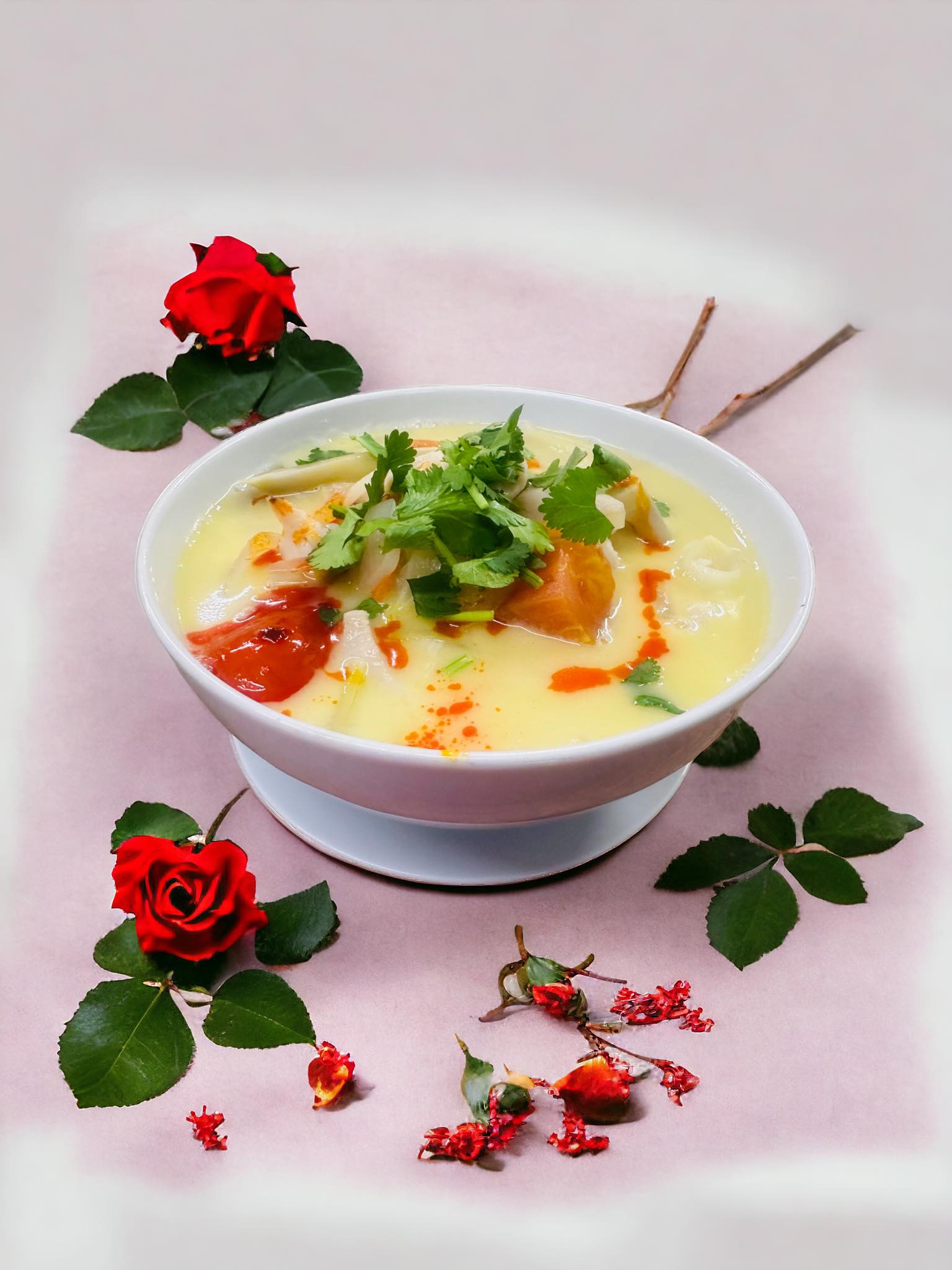 Thai Sakhon's kitchen — dishes prepared fresh to order